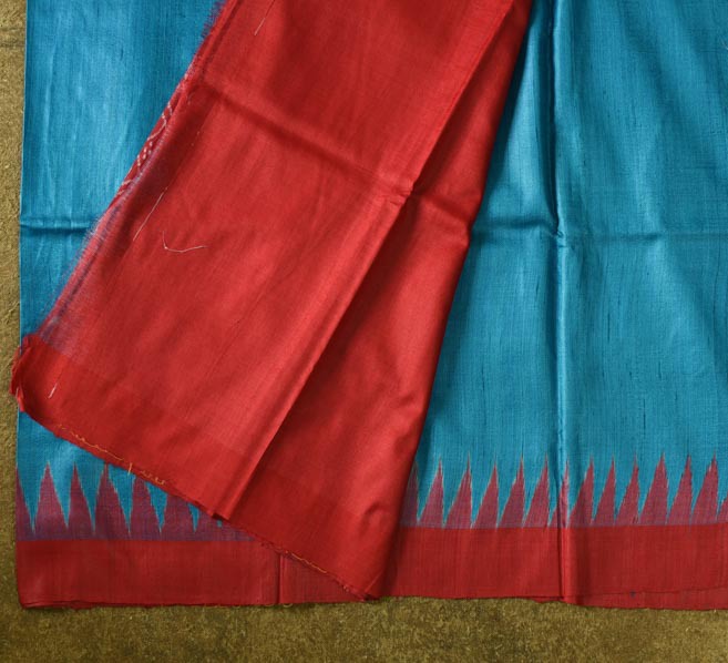 shop Handwoven Pure Tussar Silk Saree