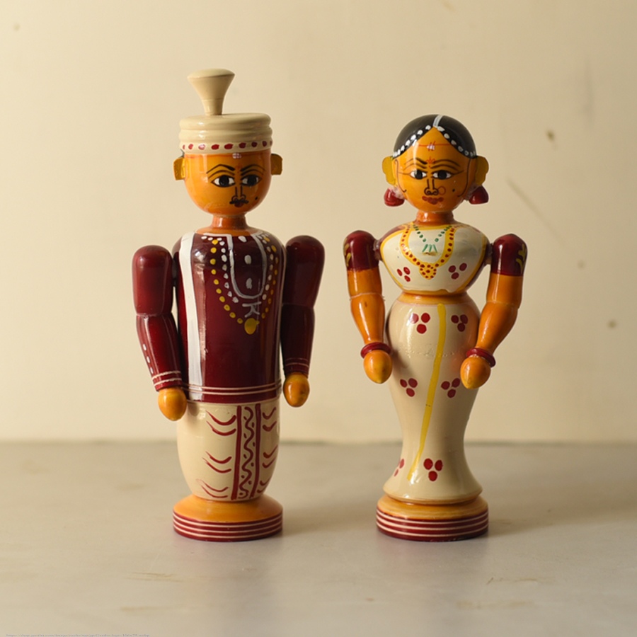 Shop Handmade Wooden toy -  Married Couple