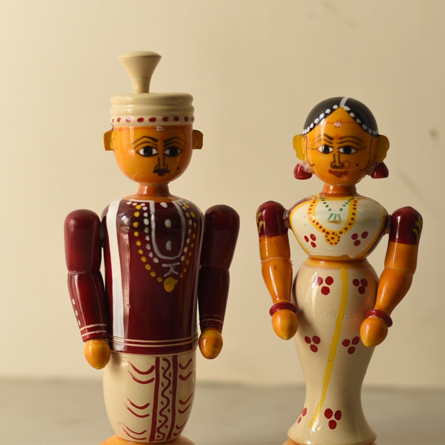 Shop Handmade Wooden toy -  Married Couple