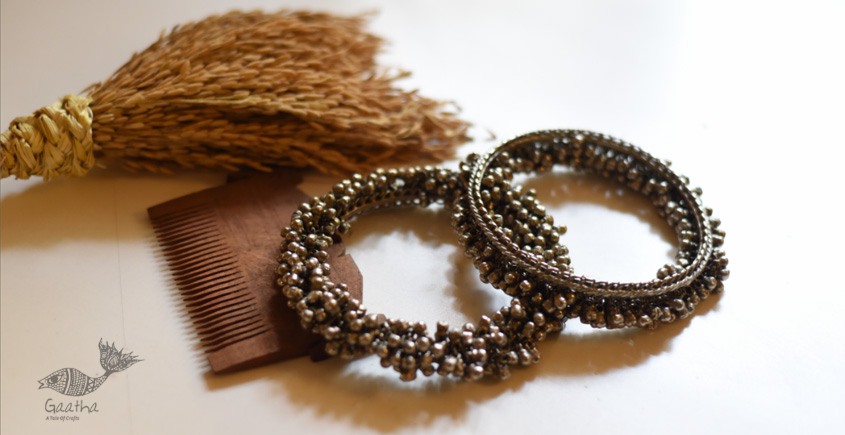 shop Handmade Vintage Ghoongru Payal Set ( Pair )