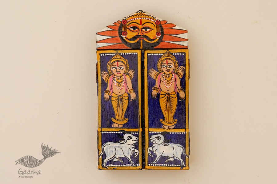 कथनिक ☀ Kaavad a Wooden Shrine { Single piece } ~ 125