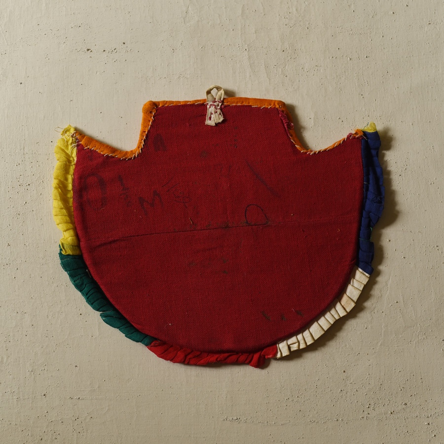 Bead Work ~ Old Wall Hanging - Fan