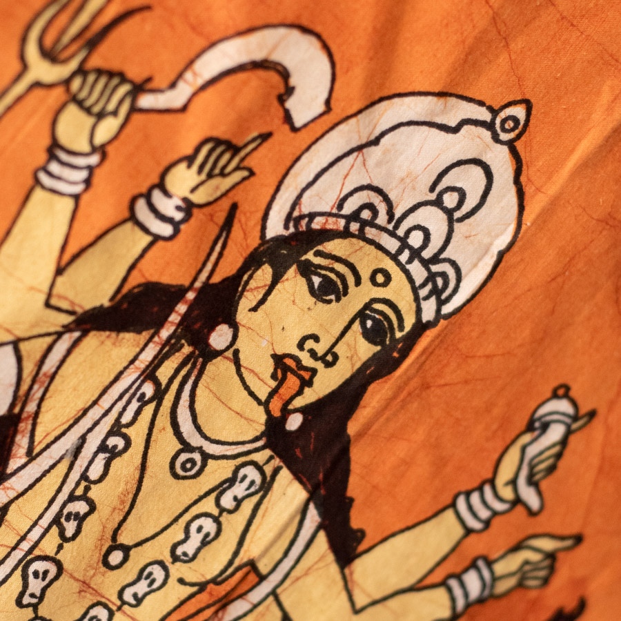 shop handcrafted batik painting~ Maa Kaali
