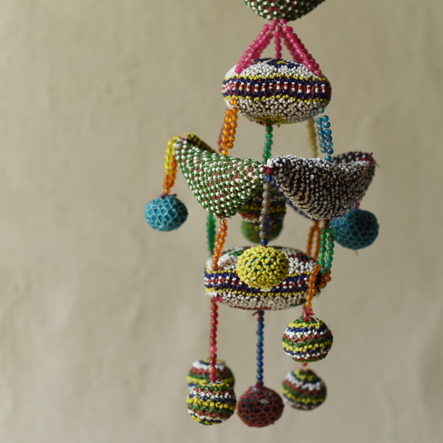 Handmade Old Bead Work  ~ Latkan Hanging