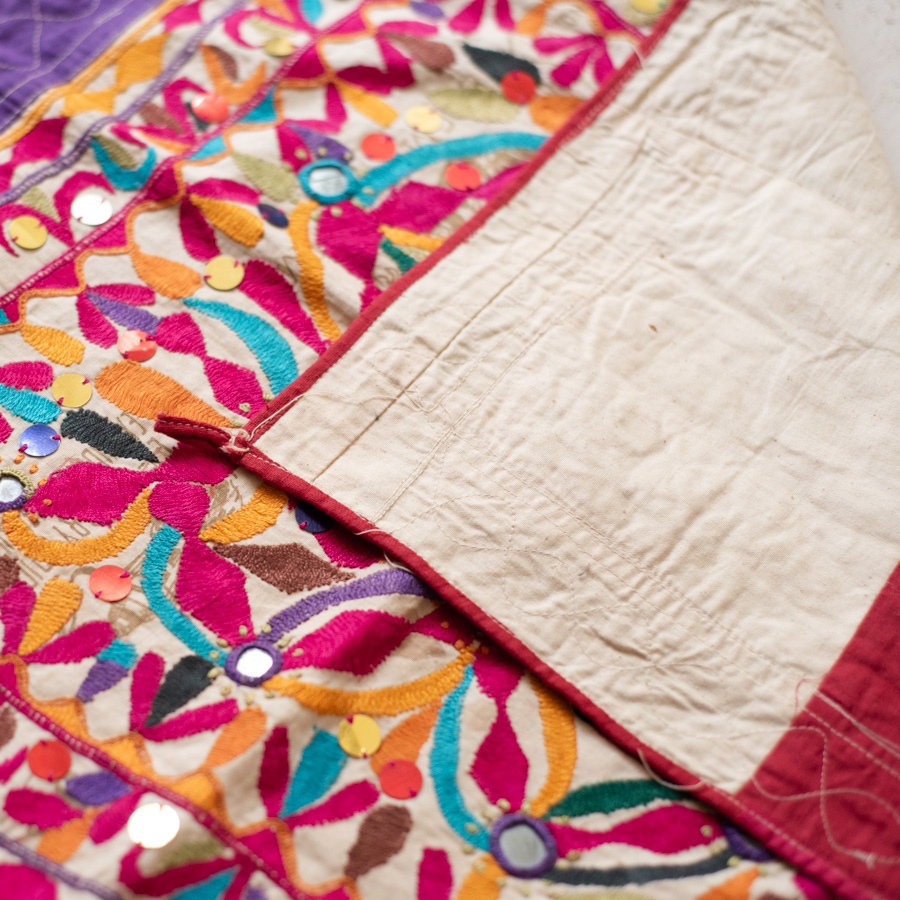 Hand Rabari Embroidery - Kutchi Old Wall Piece