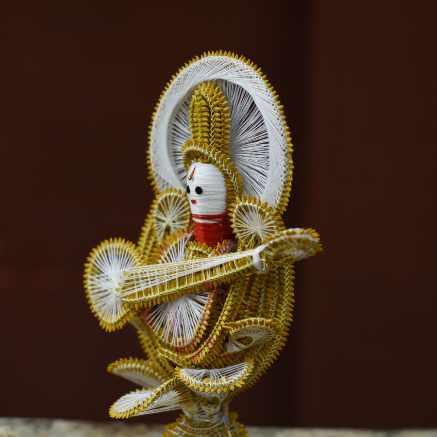 Shop Handmade dhaan murti - Paddy Craft | Saraswati  