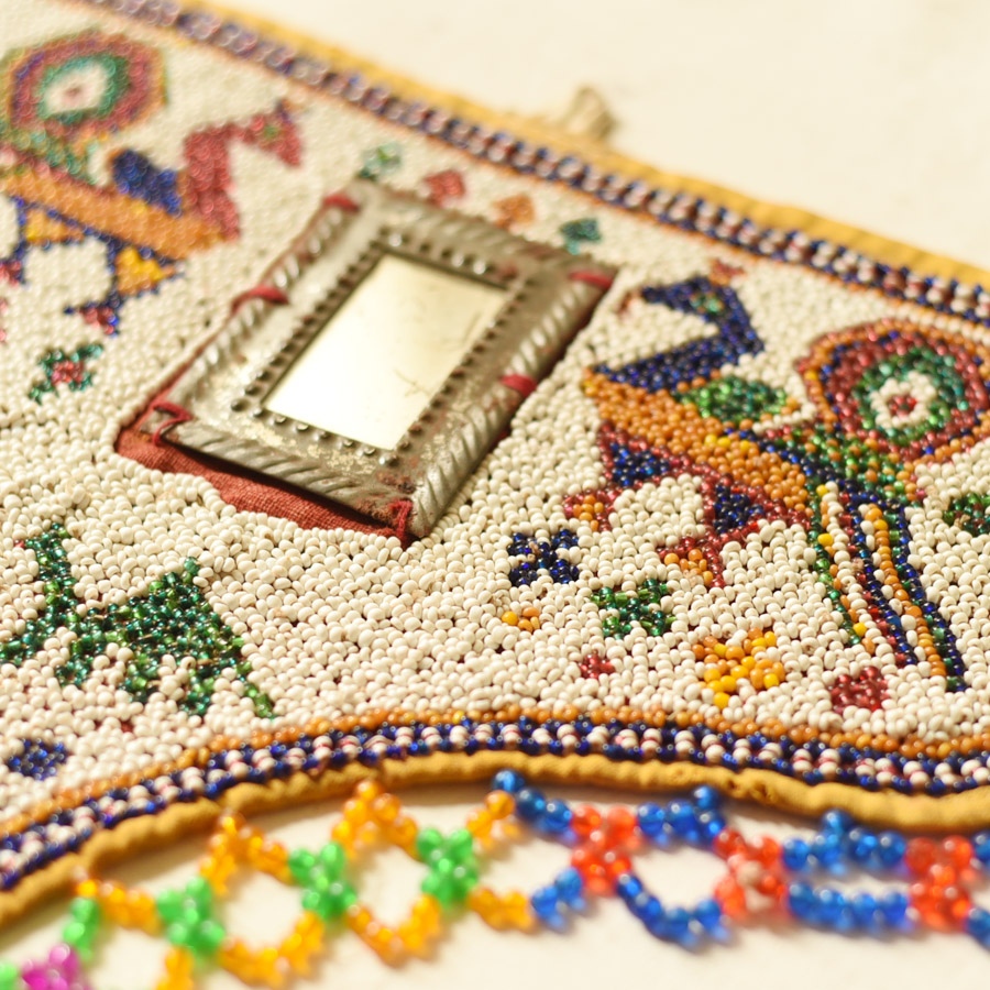 Saurashtra Bead Work - Old & Antique Wall Hanging / Chakda