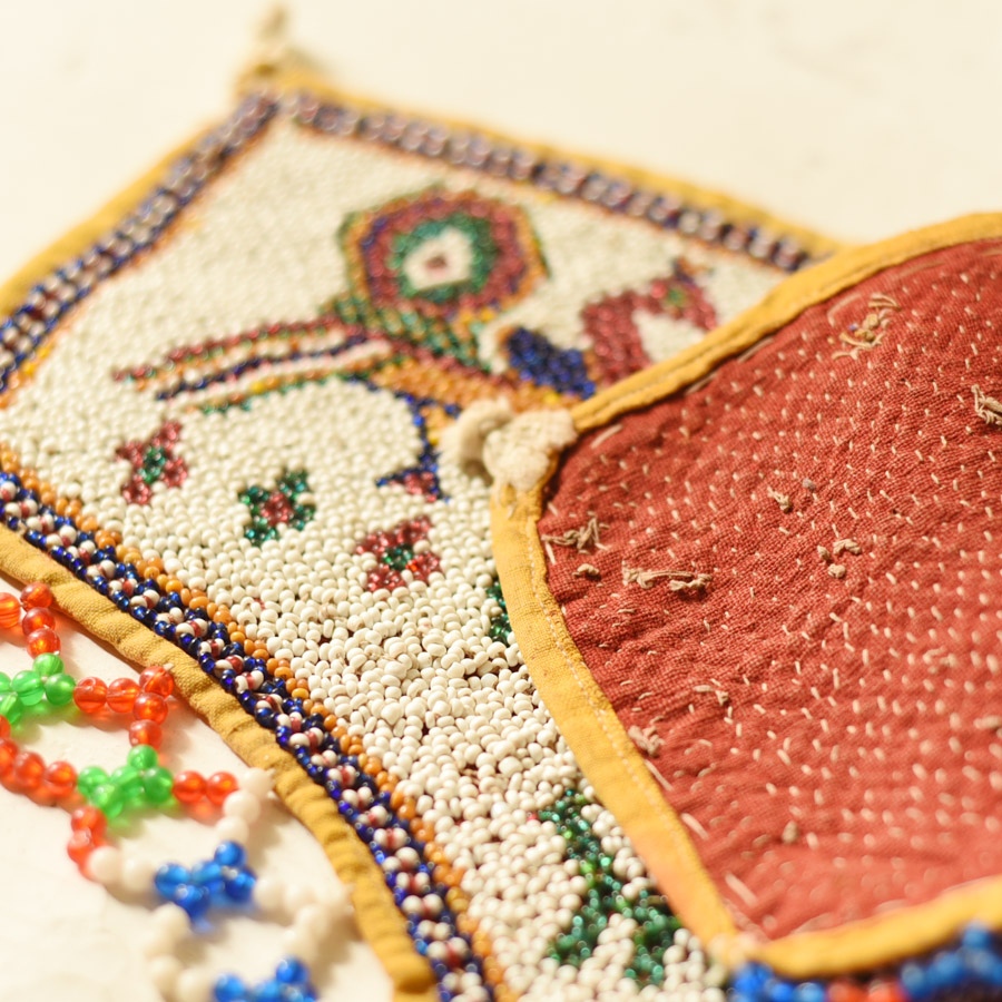 Saurashtra Bead Work - Old & Antique Wall Hanging / Chakda
