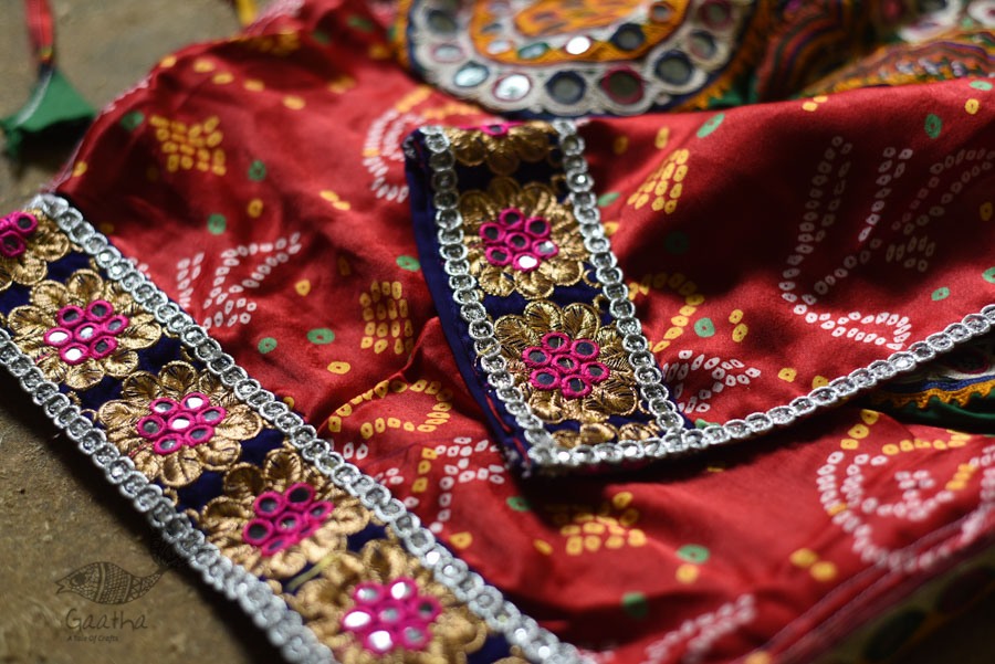 Hand Embroidered kutchi hand Blouse- Rabari Embroidery