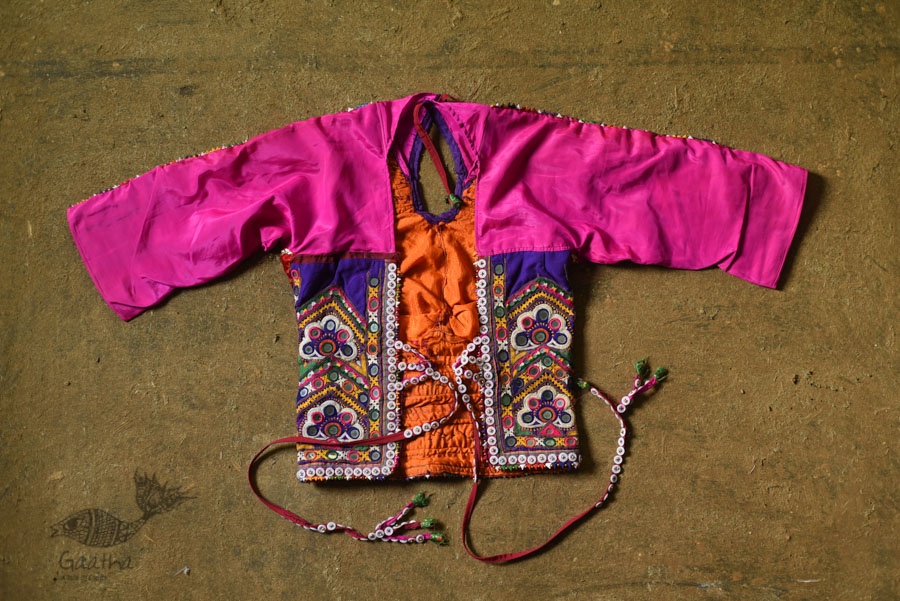 Hand Embroidered kutchi hand Blouse- Rabari Embroidery