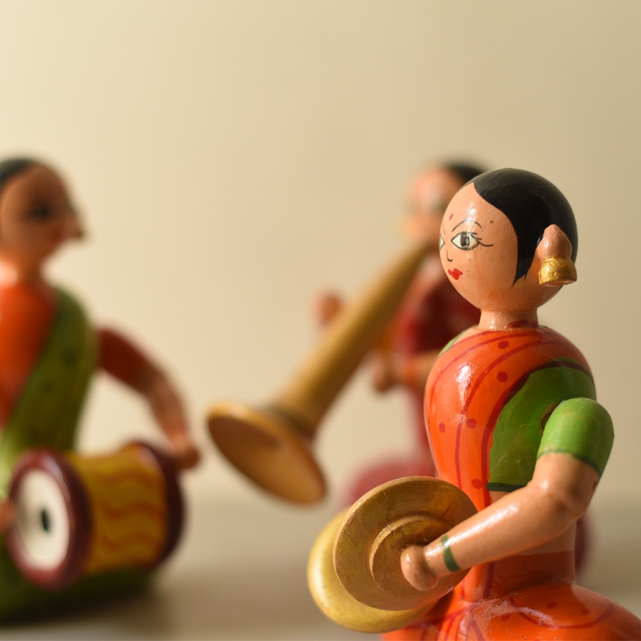 Shop Handmade Wooden toy -  Lady Band