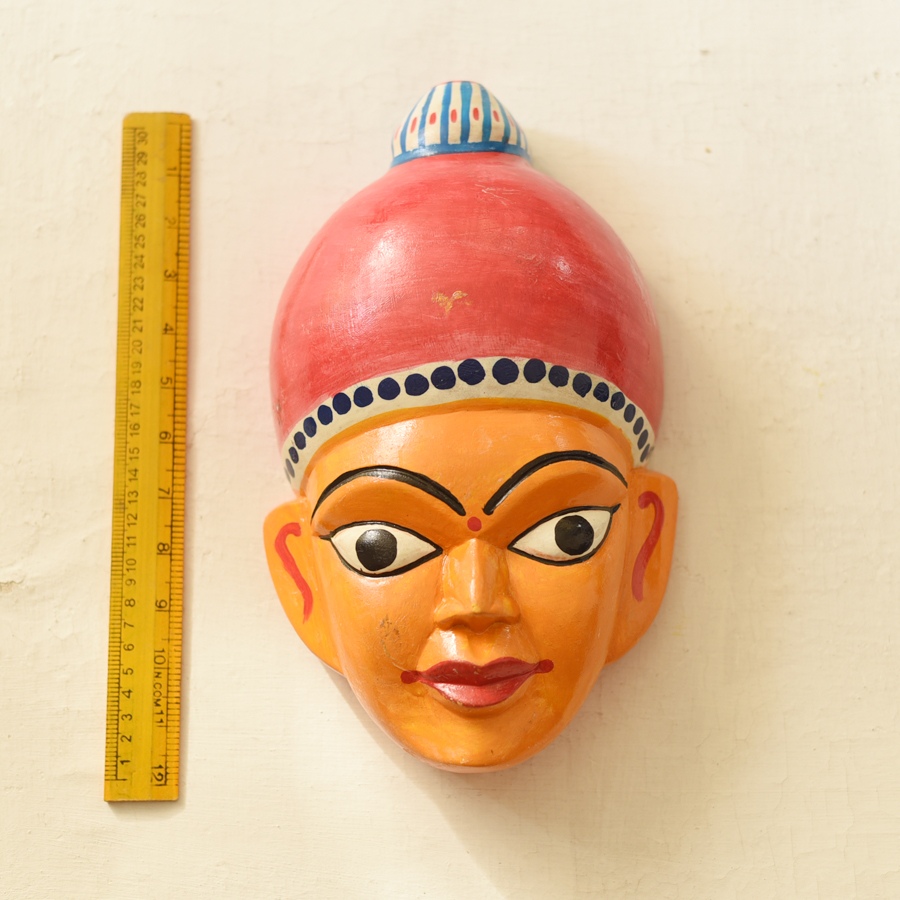 shop handmade wooden mask - Meera