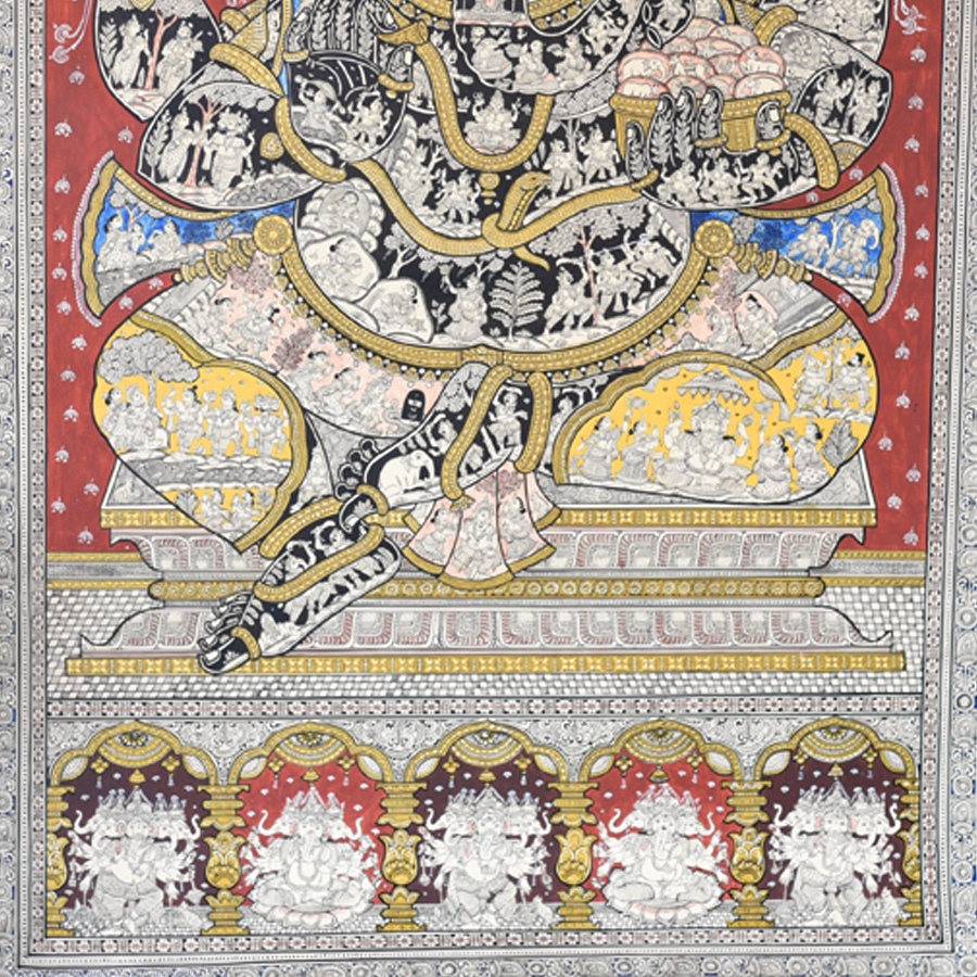shop Traditional patachitra Painting ~ Ganesha Story