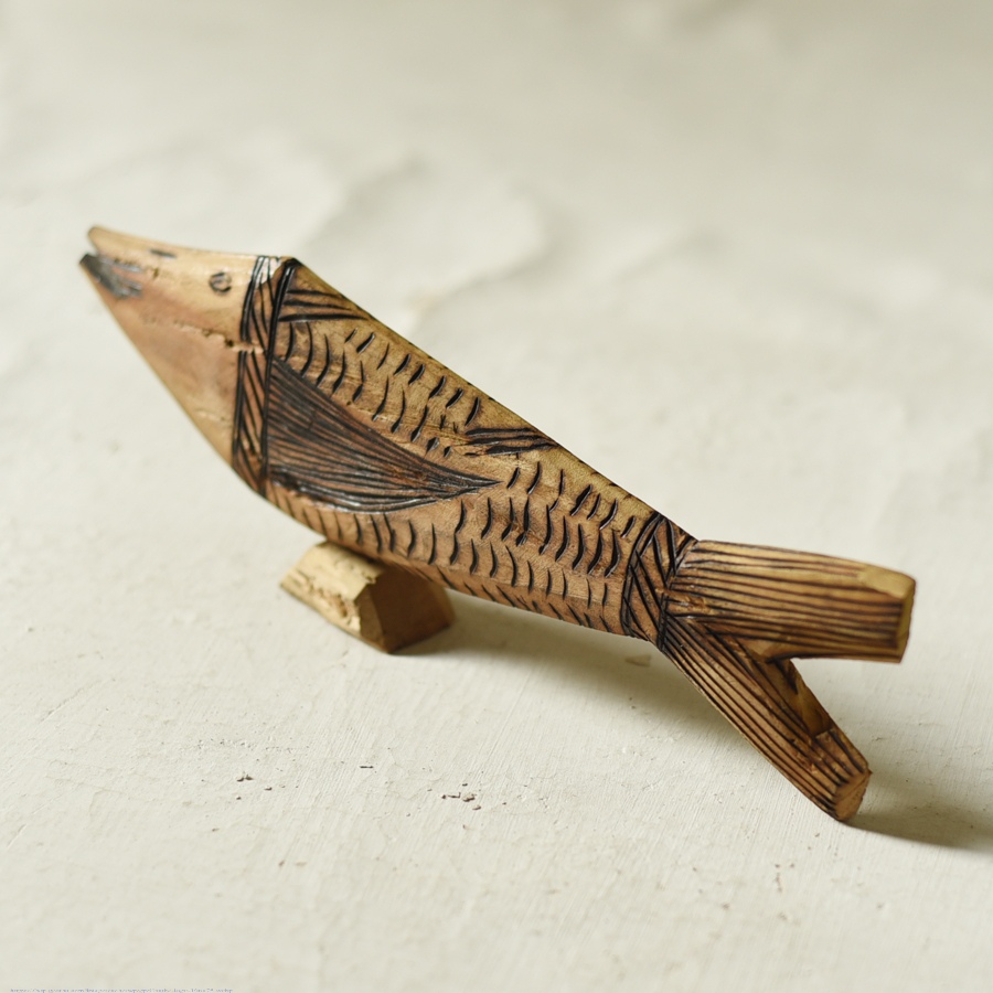 shop Rustic Handmade Wood Burning Art - big fish