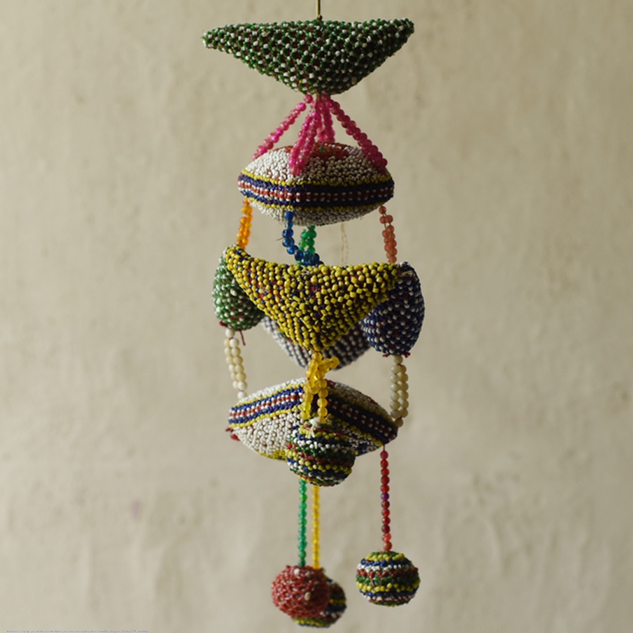 Handmade Old Bead Work  ~ Latkan Hanging