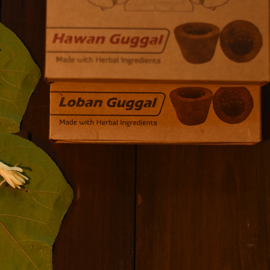 Shop Hawan Guggal + Loban Guggal ~ Incense Cups ( Set of Two) 