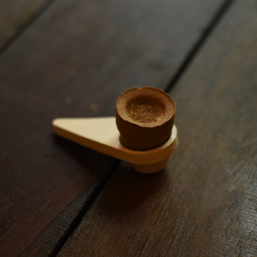Shop Hawan Guggal + Loban Guggal ~ Incense Cups ( Set of Two) 