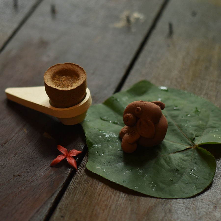 Shop Hawan Guggal + Loban Guggal ~ Incense Cups ( Set of Two) 