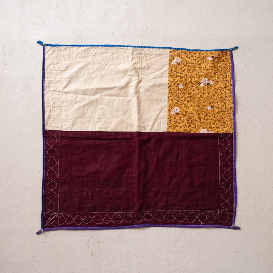 Hand Rabari Embroidery - Kutchi Old Wall Piece / Chakda