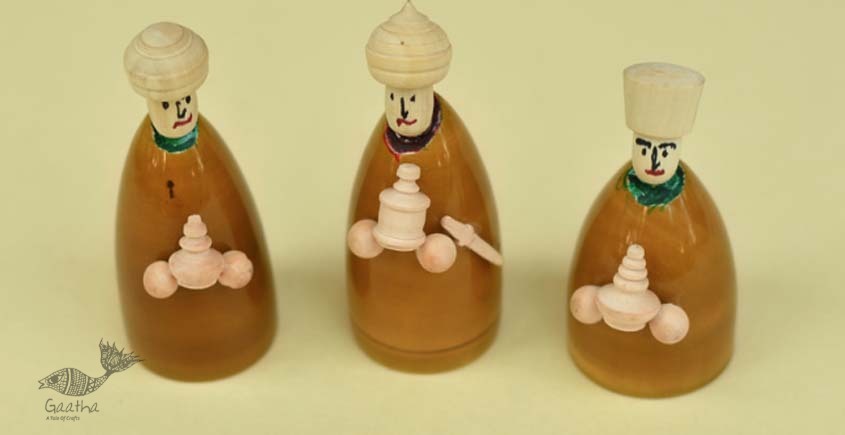 Buy traditional natural Etikoppaka Warriors| Indian craft store