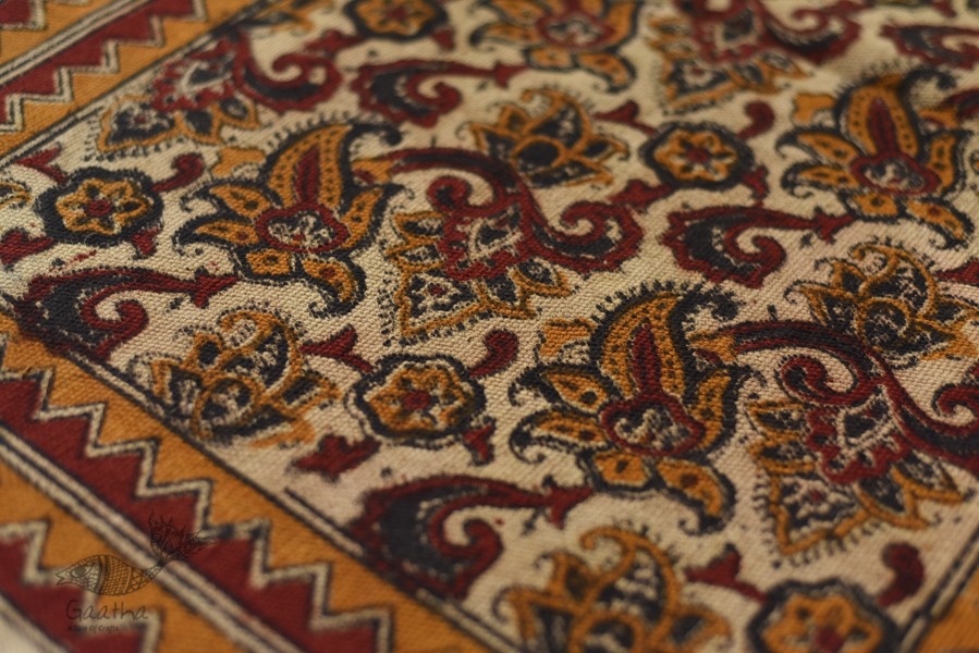 Natural color Kalamkari Durri ( 2 X 6 ) 