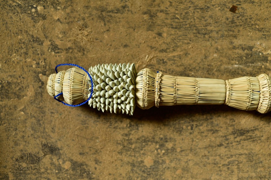designer grass broom - wall handing - 1