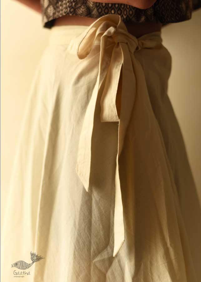 shop Handloom Cotton Designer A-Line Skirt