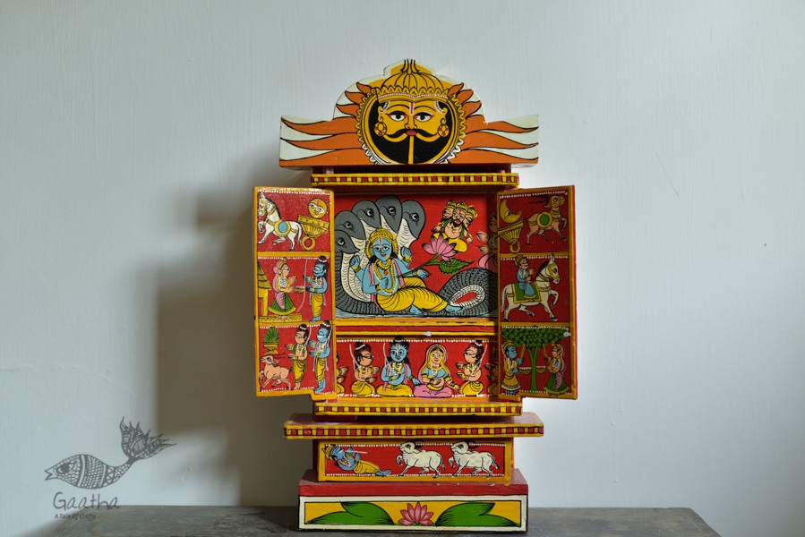 shop story telling wooden shine kaavad