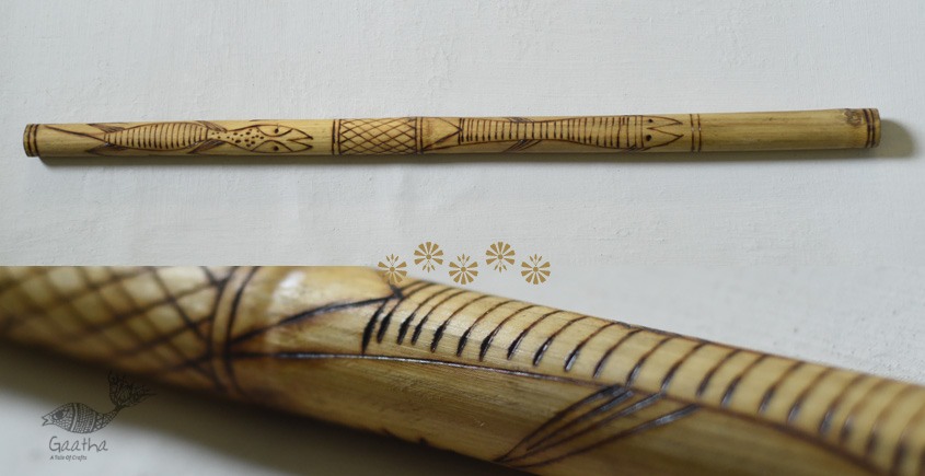 shop handmade Bamboo - Music Instrument Revolving Flute 