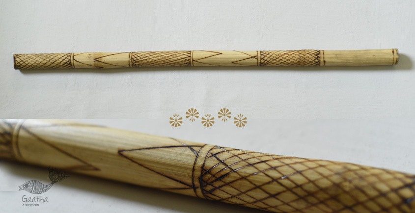 shop handmade Bamboo - Music Instrument Revolving Flute 