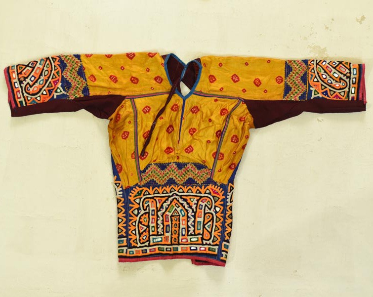 Old Embroidered Rabari Blouse