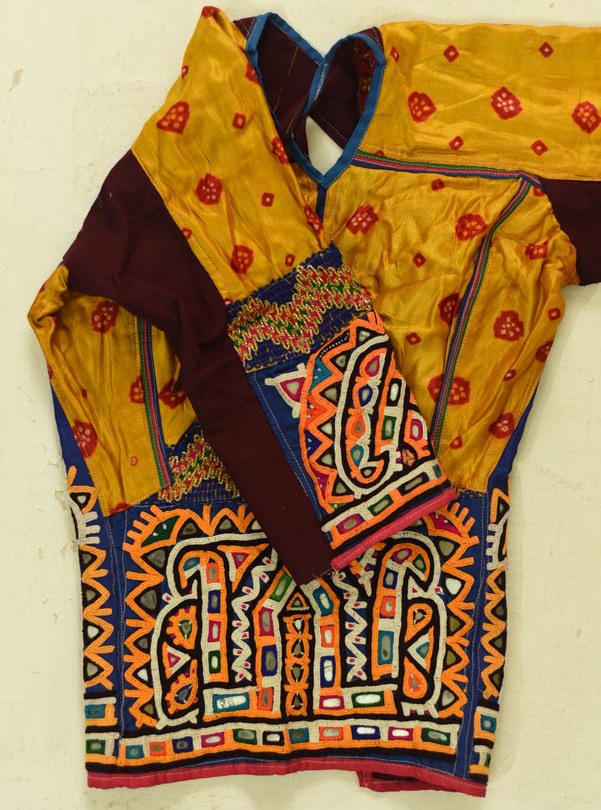 Old Embroidered Rabari Blouse