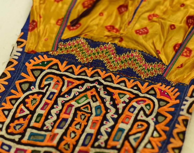 Old Embroidered Rabari Blouse