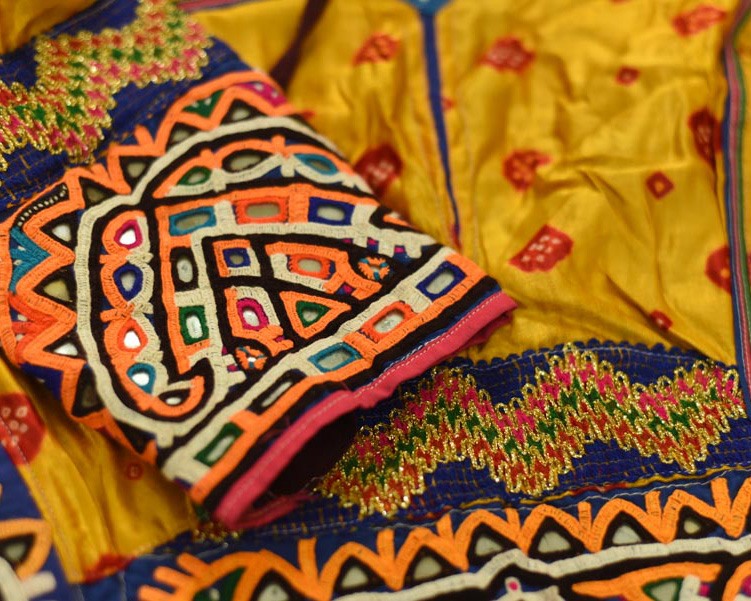 Old Embroidered Rabari Blouse