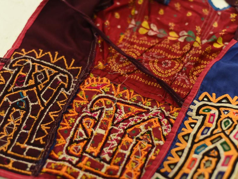 Old Embroidered Rabari Blouse