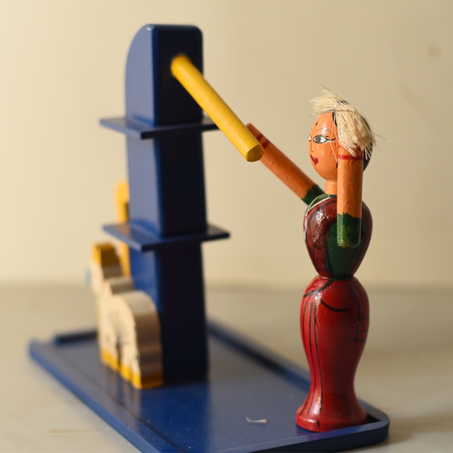 Shop Handmade Wooden toy - Hand Pump
