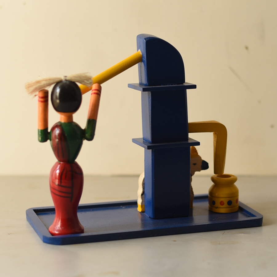 Shop Handmade Wooden toy - Hand Pump