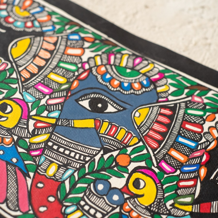 shop Madhubani Painting - Elephant