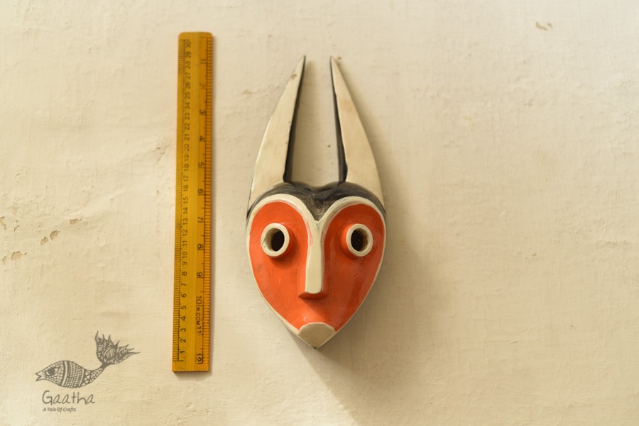shop handmade wooden mask - 