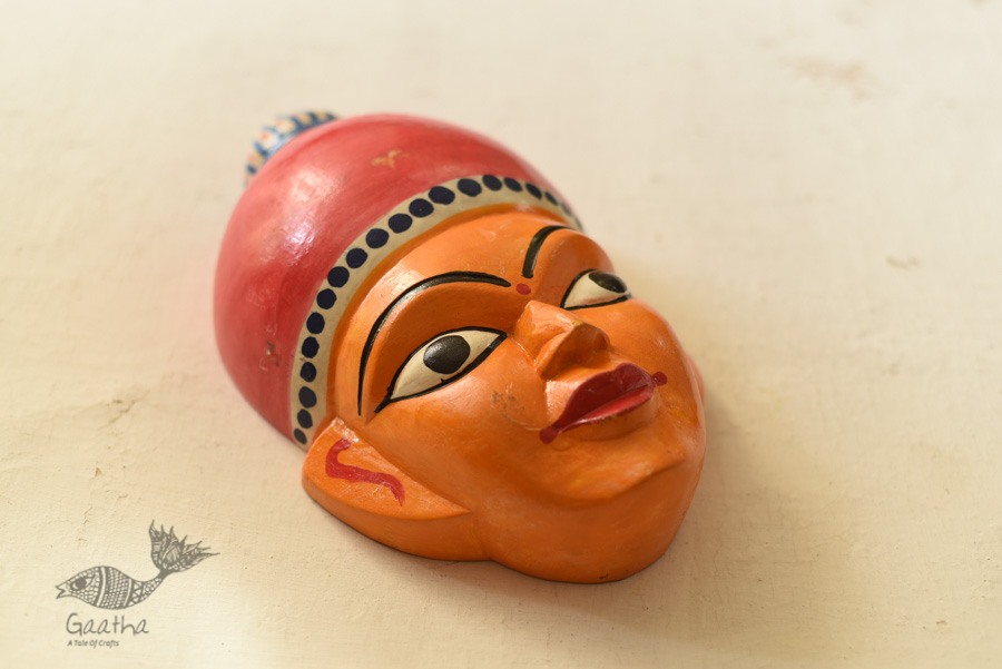 shop handmade wooden mask - Meera