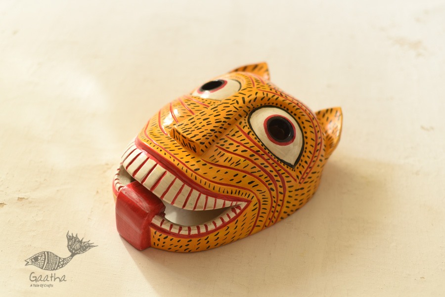 shop handmade wooden mask - 