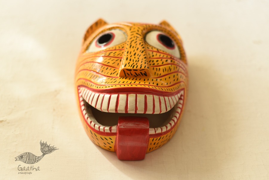 shop handmade wooden mask - 