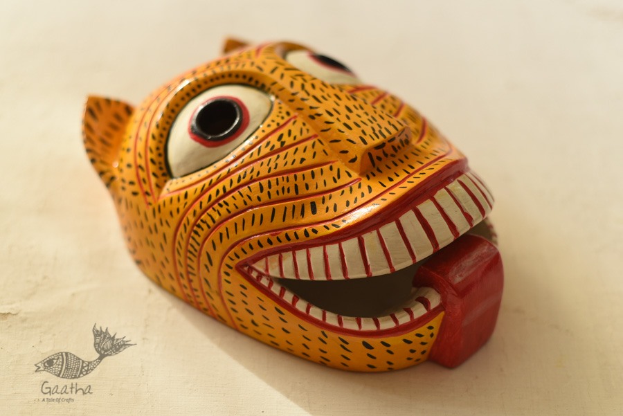 shop handmade wooden mask - 