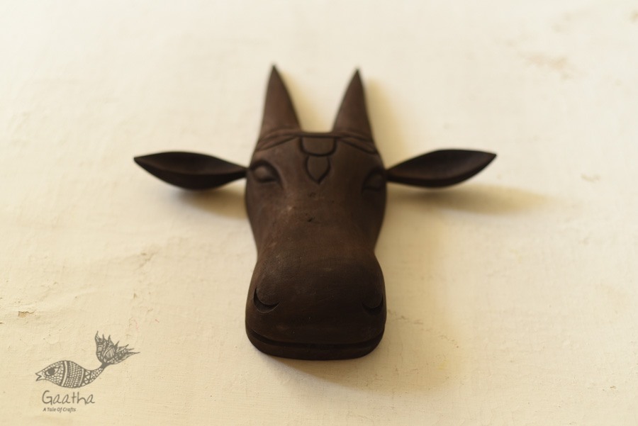 shop handmade wooden Nandi mask 
