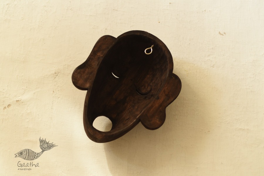 shop handmade wooden mask - 