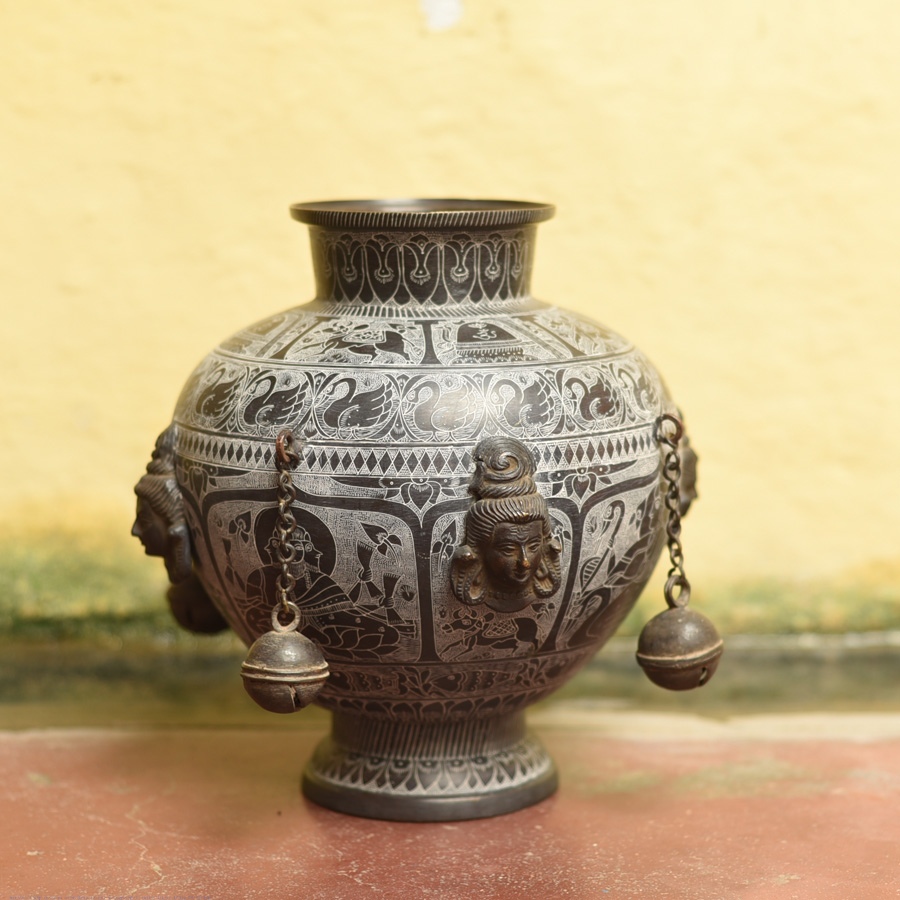 Shop Antique from Khajuraho Brass lota
