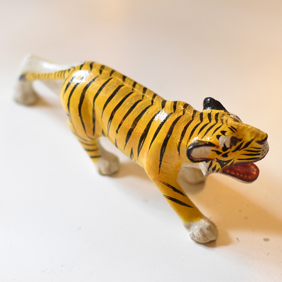 shop Handmade Nirmal Wooden Tiger Toy