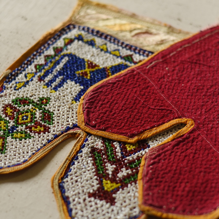 Handmade Bead Work ~ Old Hanging Ganesha Toran