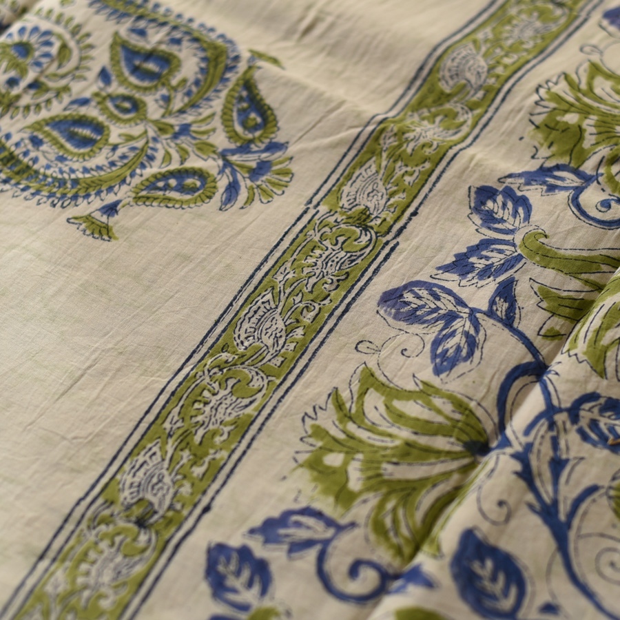 shop Bagru Printed Cotton Saree - new collection