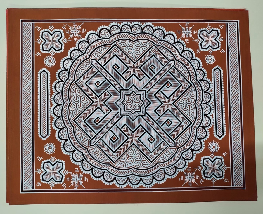 shop Mandana Art - Painting | Geometric Mandana Design